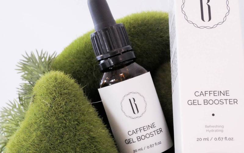 Booster gel à la caféine