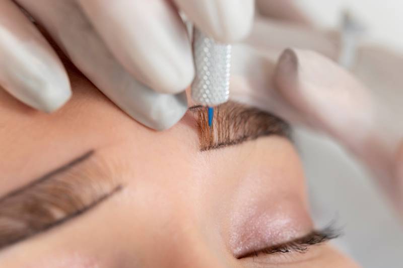 Formation pour approfondir la technique du microblading et microshading : les nouvelles techniques en maquillage permanent des sourcils à Lyon